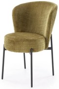 Krzesło tapicerowane K590 oliwkowe HALMAR