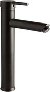 Bateria umywalkowa z wysoką wylewką "Lorian" w kolorze czarnego mosiądzu z matowym wykończeniem
