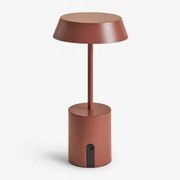 Bezprzewodowa Lampa Stołowa Led Do Użytku Zewnętrznego Uliana Terracota - Sklum