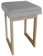 TABORET SOLID 60cm STOŁEK LOFT podstawa złota MG17