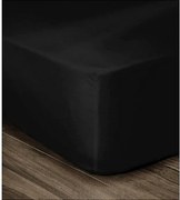 Pościel 100% Bawełna Czarna 160x200cm - Miseczka 35cm