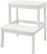 Bambusowy taboret ze schodkiem KROK, wys. 46 cm