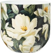 Metalowa osłonka na doniczkę BADU, 2 sztuki