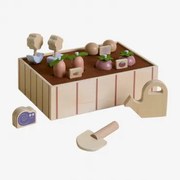 Ekologiczny Drewniany Ogród Ariaga Kids Brązowy Naturalne Drewno - Sklum