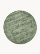 Okrągły ręcznie tkany dywan z wiskozy Jane