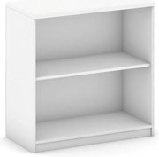 Regał biurowy MIRELLI, 800 x 400 x 800 mm, biały