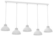 Żyrandol na lince SVEN 5xE27/15W/230V biały