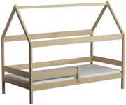 Dziecięce łóżko w stylu skandynawskim, wanilia D8-Z65