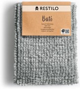 Szary dywanik łazienkowy AmeliaHome Bati, 60x90 cm