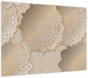 Obraz - Mandale w złotych odcieniach (70x50 cm)