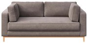 Jasnobrązowa aksamitna sofa 192 cm Celerio – Ame Yens