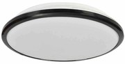 Plafon, czarne TERMA BLACK 18W LED IP44 Ø280 mm