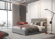 Łóżko tapicerowane Quaddro Level Gold