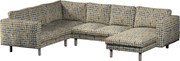 Pokrowiec na sofę narożną Norsborg 5-osobową z szezlongiem