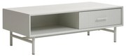 Jasnoszary stolik 60x120 cm Palma – Unique Furniture