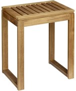 Wenko Stołek łazienkowy z akacji Fondi, 46 x 30 x40 cm