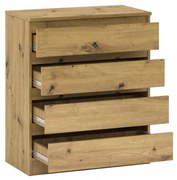 Komoda 4s do sypialni garderoby salonu dąb artisan 73 cm