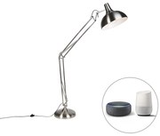 Inteligentna lampa stojąca stalowa w tym Wifi A60 - Hobby Nowoczesny Oswietlenie wewnetrzne
