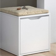 Ławka na buty biały 40x40x40.6 ruben