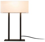 Biało-czarna lampa stołowa (wysokość 52 cm) Salihini – Opviq lights