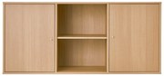 Niska komoda wisząca w dekorze dębu 133x61 cm Mistral – Hammel Furniture