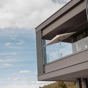 KNIRPS APOLL 230 x 150 cm - parasol ogrodowy : Kolor parasola - Czarny