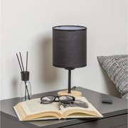 Brilagi - Lampa stołowa NUBILA WOOD 1xE27/25W/230V dąb/czarny
