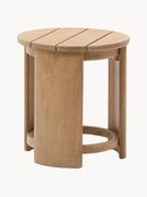 Okrągły stolik ogrodowy z drewna eukaliptusowego Xoriguer