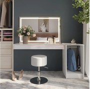 Stół do toalety biały 120x40.1x12 sherry