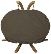 Grafitowy pokrowiec na fotel wiszący N6-Z50