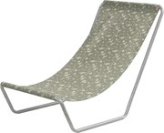 Składane leżak plażowy SAND FLOWERS, zielony