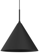 Lampa wisząca CAPITAL BLACK Ø32cm 1xGX53, czarna, pojedyncza, jeden klosz