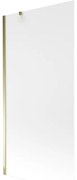 Mexen Next parawan nawannowy 1-skrzydłowy 90 x 150 cm, szron, złoty - 895-090-000-00-30-50