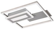 Lampa sufitowa LED w kolorze srebra 30x33 cm Spiro – Trio