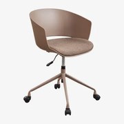 Krzesło Biurowe Na Kółkach Morgana Praliné - Sklum