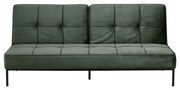 Zielona sofa rozkładana Actona Perugia