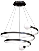 Lampa wisząca LED LHJ029-CP CZARNA
