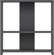 Półka stojąca DOSI - antracyt, 60x62x17,6