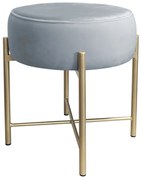 Taboret Pola noga metalowa złota BL06