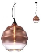 Redo 01-1846 - Żyrandol na lince SLAG 1xE27/42W/230V śr. 40 cm miedź