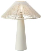 Beżowa lampa stołowa z tekstylnym kloszem (wysokość 50 cm) Favoro – Markslöjd