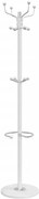 Biały klasyczny stojący wieszak na ubrania M5-D41