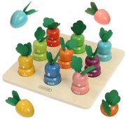 Masterkidz tablica edukacyjna warzywa nauka liczb i kolorów montessori