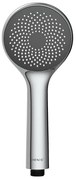 WENKO 23991100 - Głowica prysznicowa SYSTEM OSZCZĘDZANIA WODY 9,5x9,5 cm chrom połysk/szary