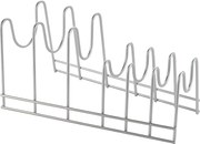 Podstawka na Tace/Pokrywki LIDO Metaltex 6 Przegród Uchwyt Szary 28x16x14 cm