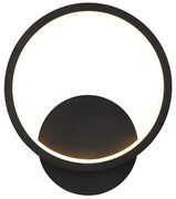 KINKIET ŚCIENNY LED LHJ081-W Czarny