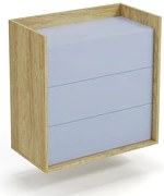 Komoda modułowa hikora + niebieski horyzont L8-A28