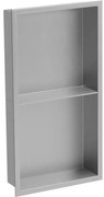 Mexen X-Wall-R półka wnękowa z kołnierzem i półką 60 x 30 cm, inox - 1910603010S