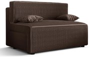 Brązowa rozkładana sofa sztruksowa C1-P91