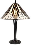 Endon 63939 - Lampa stołowa Tiffany ASTORIA 2xE27/60W/230V średnica 40 cm